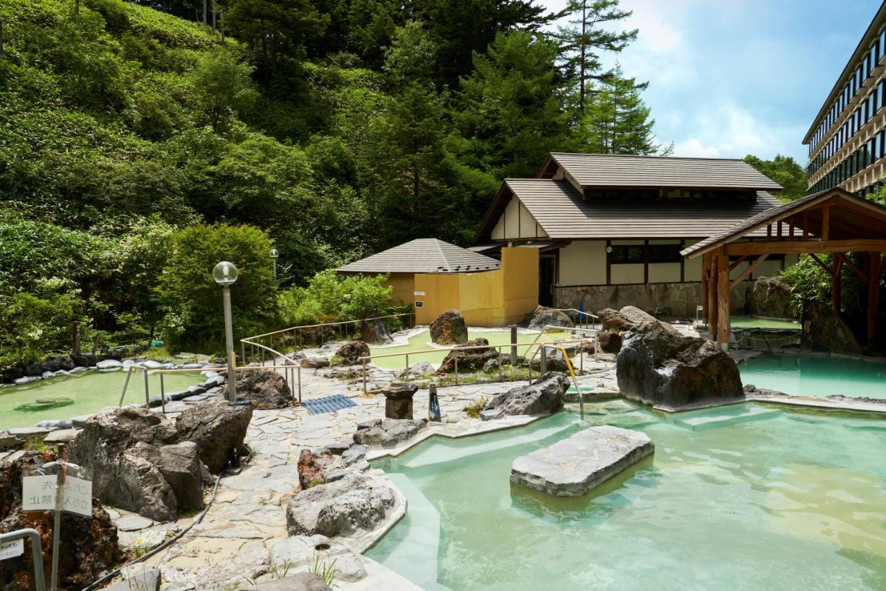Manza Kogen Hotel Tsumagoi Buitenkant foto