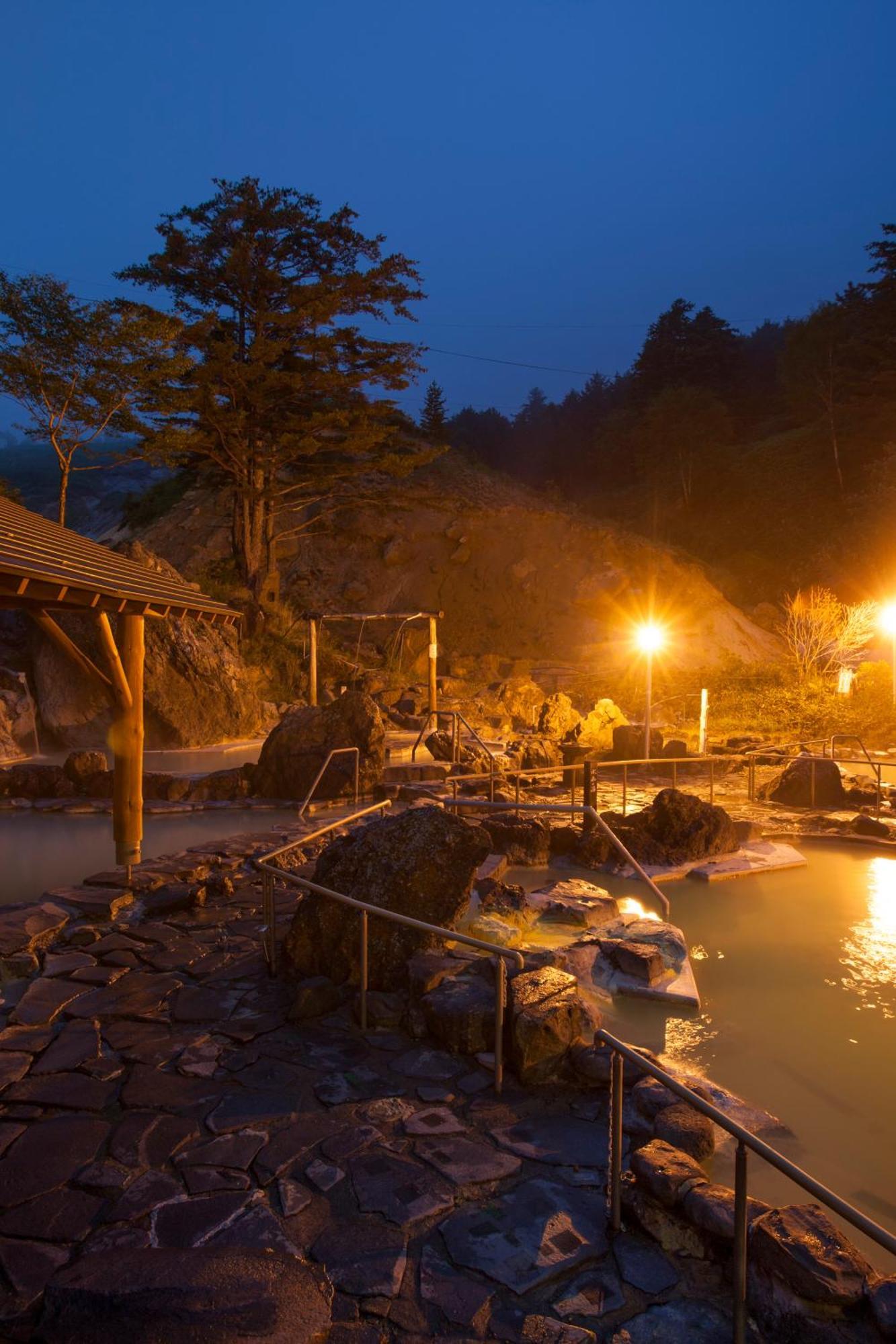 Manza Kogen Hotel Tsumagoi Buitenkant foto
