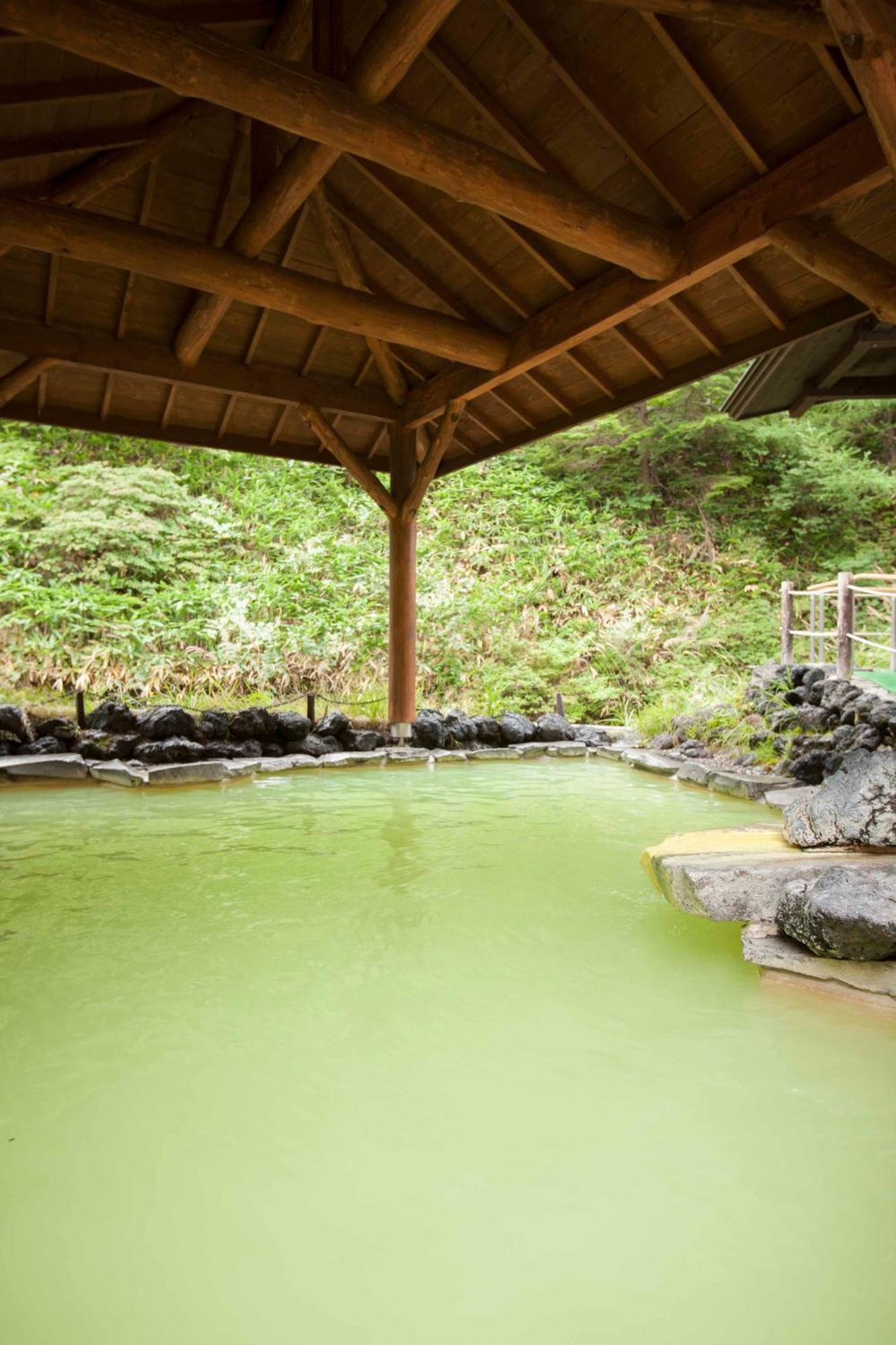 Manza Kogen Hotel Tsumagoi Buitenkant foto
